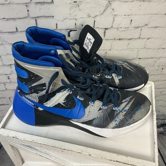 Nike Mens Basketball Shoes Size 12 Hyper Dunk 2015 Style 749567 140 Athletic Rck - Picture 7 of 12